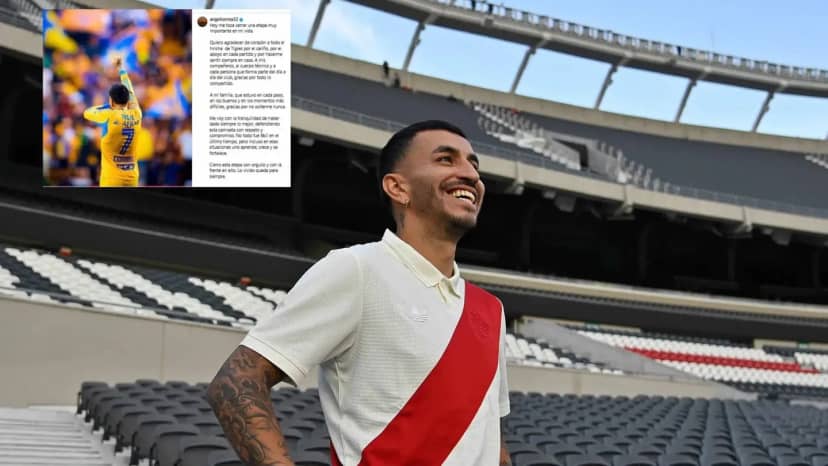 El mensaje de Ángel Correa para despedirse de Tigres luego de su polémica salida de México - TyC Sports