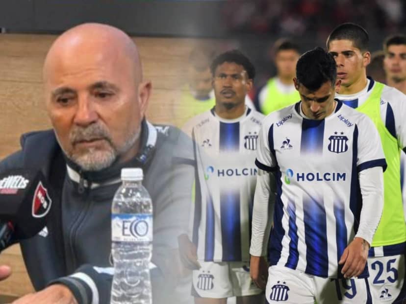 Jorge Sampaoli y la fuerte autocrítica en la derrota de Talleres: de "lo abúlico que estuvo el equipo" al penal "evitable"