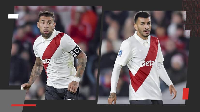 Así fueron los debuts de Otamendi y Correa en la derrota de River vs. Barracas