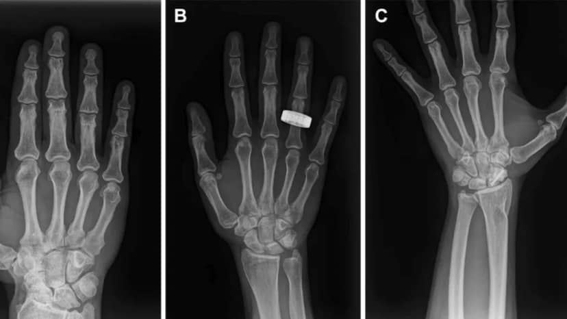 Un grupo de astronautas sin formación médica se ha hecho la primera radiografía en órbita del mundo: es un avance brutal