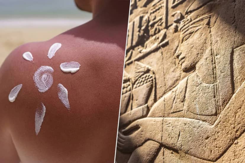 Llevamos miles de años usando protector solar, aunque al principio no sabíamos que lo necesitábamos