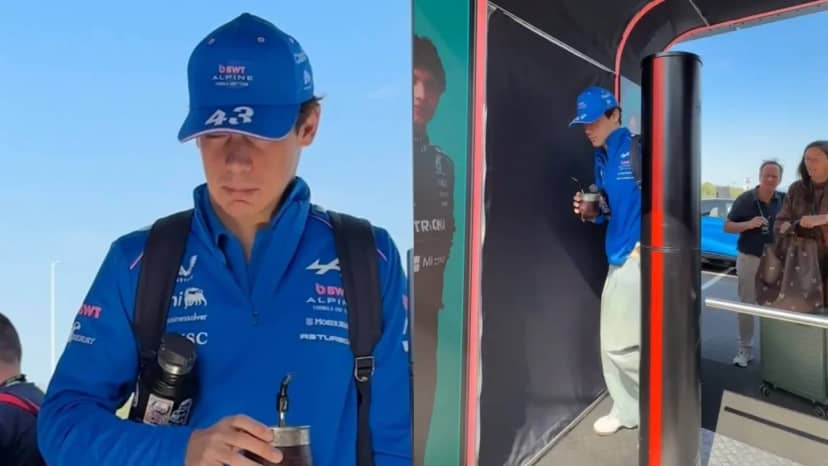 Inesperado "problema" para Colapinto: &iexcl;Se olvidó el pase para entrar a la pista! - TyC Sports