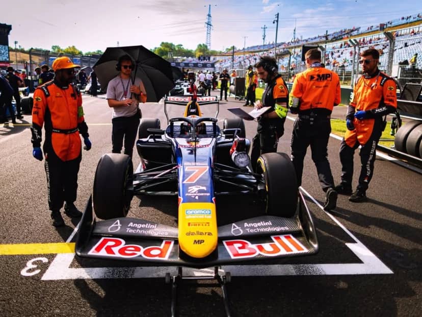 Mattia Colnaghi festejó sus 18 años con un 4° puesto en el GP de Hungría de Fórmula 3