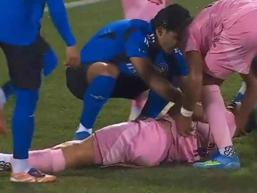 Tras el susto, el Inter Miami comunicó que Germán Berterame ya fue dado de alta