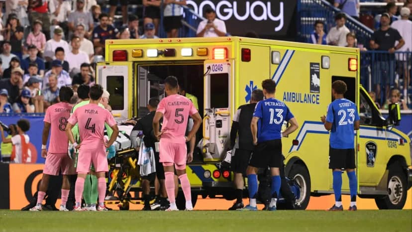 Inter Miami informó cómo está Berterame tras el fuerte golpe en la cabeza - TyC Sports