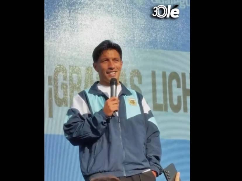 El homenaje para Licha Martínez en Gualeguay: ciudadano ilustre, "el que no salta es un inglés" y la campaña contra Argentina en el exterior