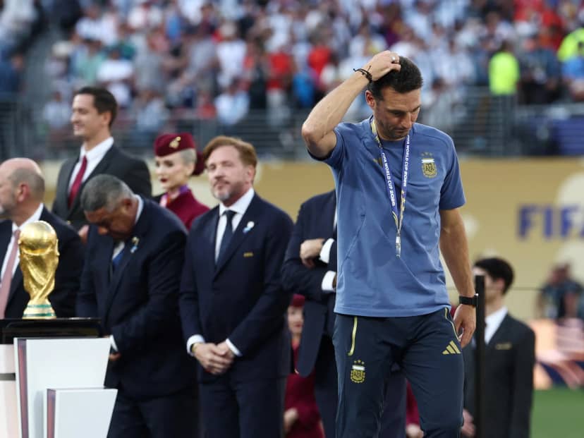 El sentido mensaje de Scaloni para los hinchas a una semana de la final