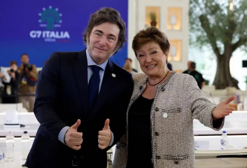 Llega la directora del FMI: reunión con Milei, visita a Vaca Muerta y la meta que incumplió el Gobierno