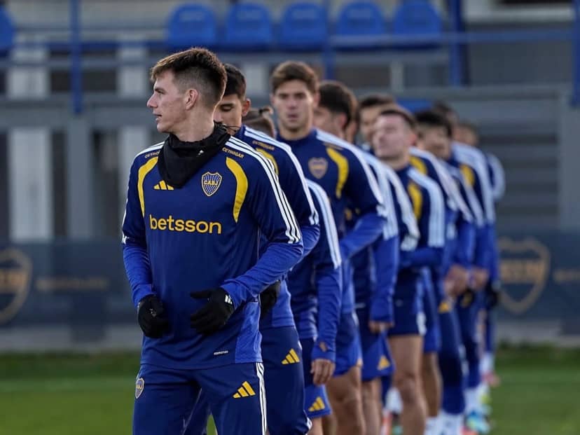 Arruabarrena recupera a dos lesionados para la revancha de Boca en la Sudamericana
