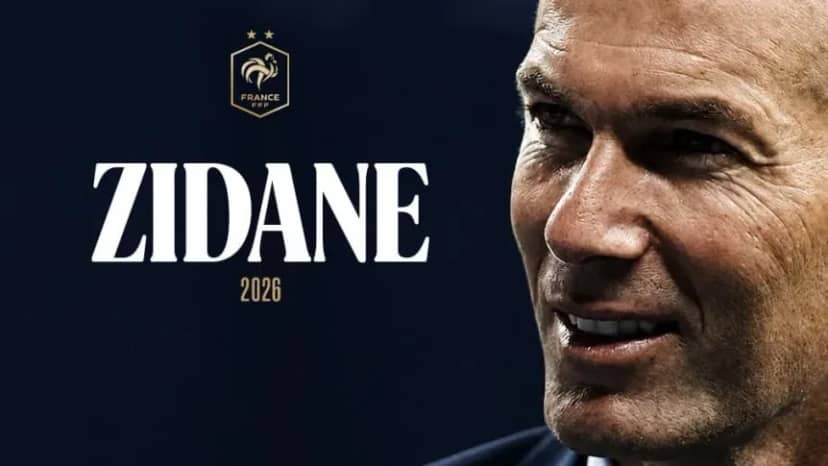 Zidane fue presentado como nuevo DT de Francia: "Este cargo era el único que quería" - TyC Sports