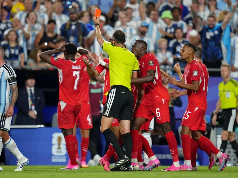 Sorpresa: fue un error la roja a Embolo en Argentina-Suiza