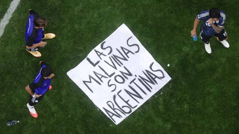 FIFA le abrió un expediente a la Selección por la bandera de Malvinas y los incidentes en la final - TyC Sports