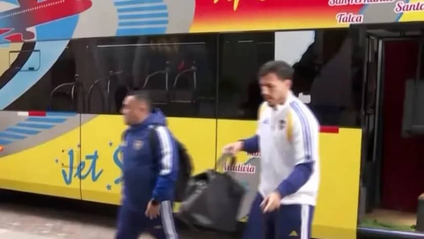 Boca llegó a Chile para la revancha con el equipo en mente - TyC Sports