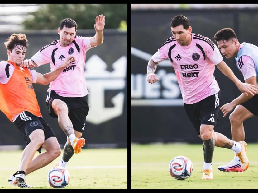 Sonrisas, reencuentro con Luis Suárez y fútbol: así fue el regreso de Lionel Messi al Inter Miami