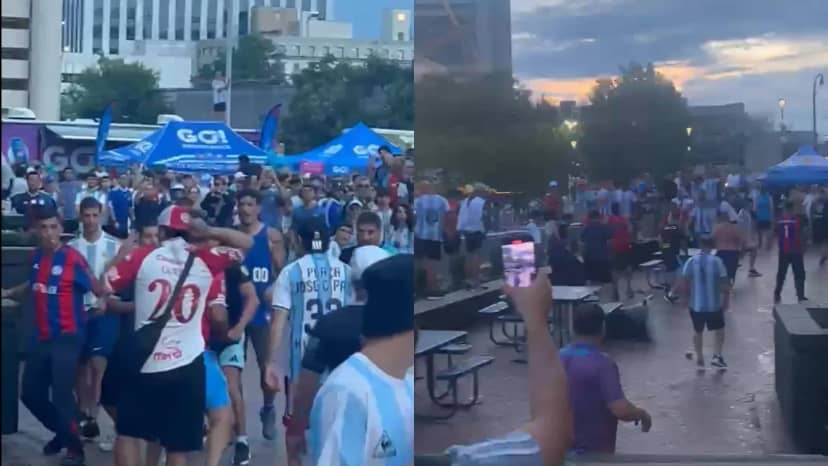 Duro castigo para los barras de Huracán y San Lorenzo que se pelearon en pleno Mundial - TyC Sports