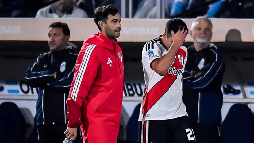 El semáforo de River: cómo están los lesionados para el domingo - TyC Sports