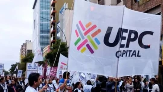 UEPC Capital confirmó su adhesión al paro nacional: "Los docentes estamos por abajo de la pobreza"