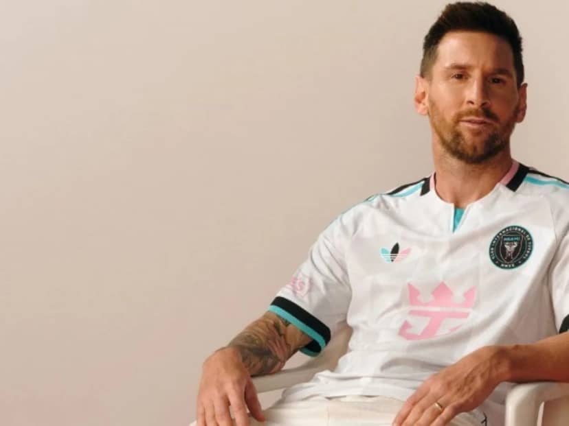 Con Messi, el Inter Miami presentó la tercera camiseta del 2026