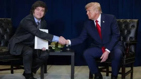 Trump le juega lealmente bien a Milei