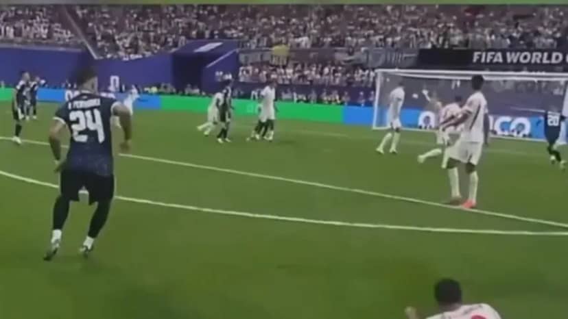Así se vio la semifinal entre Argentina e Inglaterra desde la cámara del árbitro - TyC Sports
