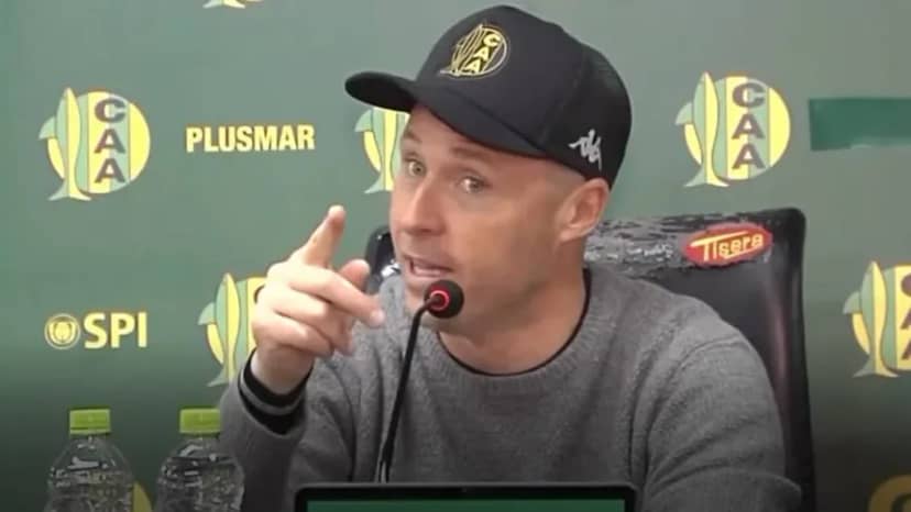 La furia de Damonte con el arbitraje tra la derrota de Aldosivi y el pedido a los jugadores: "Hay que pegar" - TyC Sports