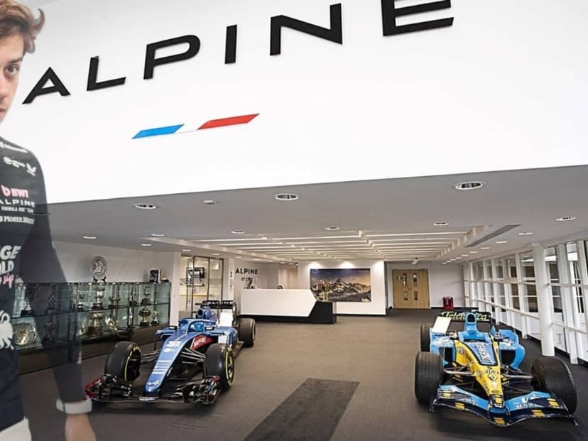 Video: así es la fábrica de Alpine en Enstone donde Franco Colapinto pasa sus horas