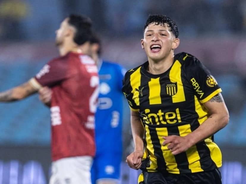 La revelación del DT de Peñarol sobre el juvenil que le cedió River: "Jodíamos con que nos habían dado a Messi, ja"