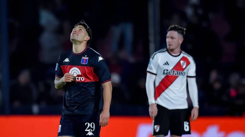 "Papá estaría feliz": así fue el gol de Nacho Russo para que Tigre le gane a River - TyC Sports