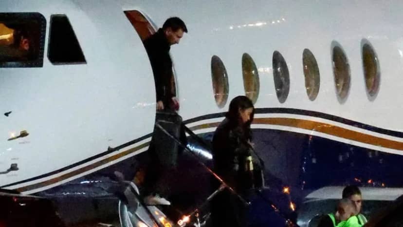 Lionel Messi llegó a Rosario para despedir a su padre Jorge - TyC Sports