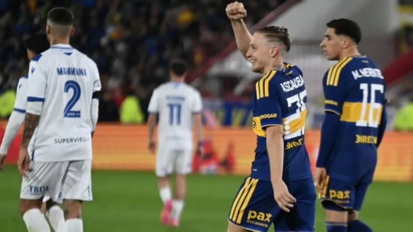 Boca y Vélez empataron en un partidazo en Parque Patricios