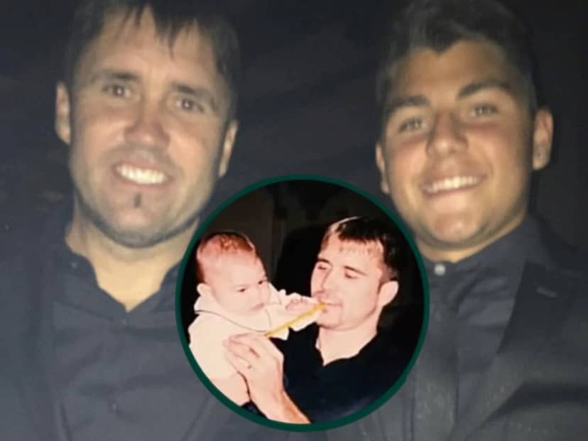 Increíble historia: Coudet es el padrino de Nacho Russo, el verdugo de River