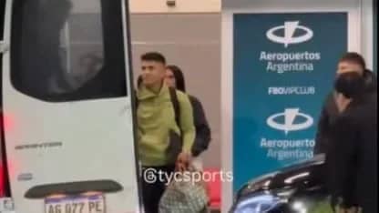 Thiago Almada arribó al país y se suma al plantel de River - TyC Sports