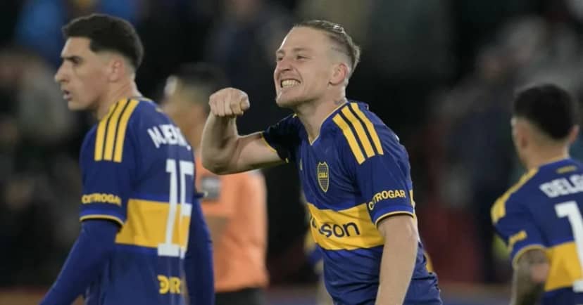 Boca enfrenta a Recoleta por la ida de los octavos de la Copa Sudamericana