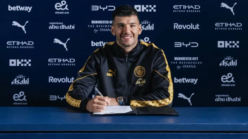 Rulli fue presentado en el Manchester City: qué dijo - TyC Sports