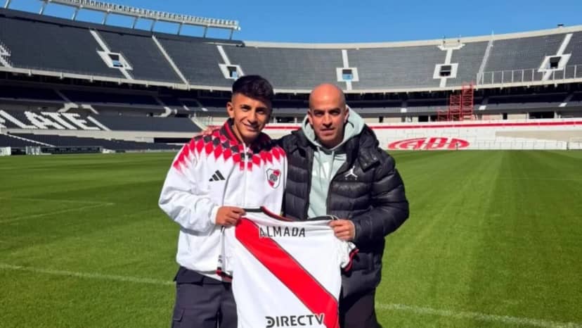 Quién es el tío de Thiago Almada que jugó en River - TyC Sports