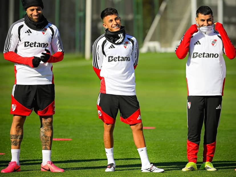 Con Thiago, los 11 de River para enfrentar a Argentinos