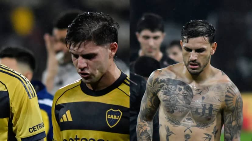 El doble cambio que generó preocupación en Boca: por qué salieron Paredes y Pellegrino - TyC Sports