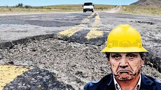 Caminos bombardeados, solo el 30 por ciento para el fondo vial y el recuerdo del Plan Laura