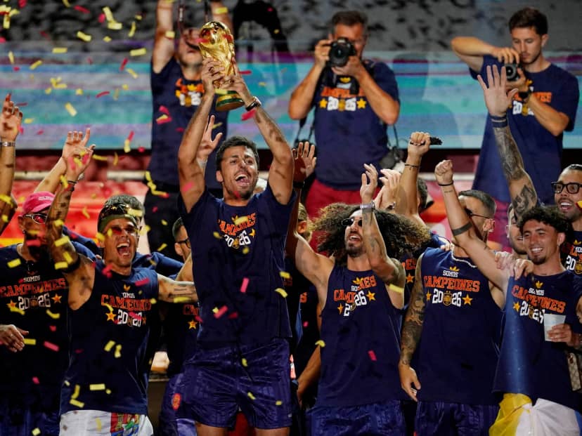 El Barcelona festeja: arregló con Rodri
