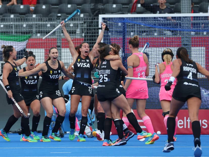 Las Leonas, a pura garra, le ganaron a Alemania el partido clave del Mundial
