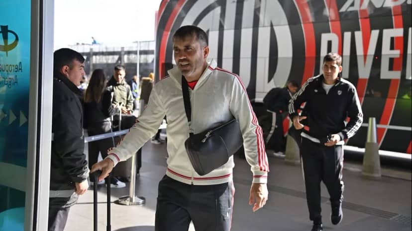 River partió rumbo a Colombia con tres bajas de peso - TyC Sports