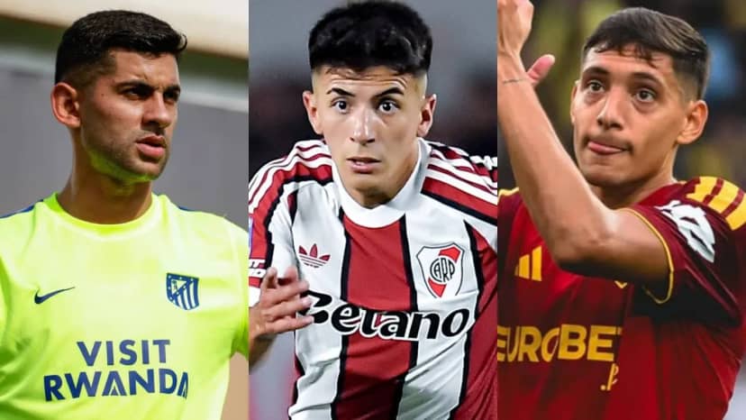 Los jugadores de la Selección Argentina que cambiaron de club - TyC Sports