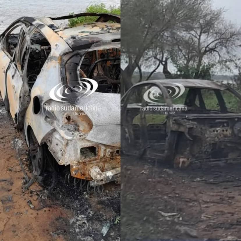 Robo y autos quemados, la similitud de dos hechos con el mismos modus operandi
