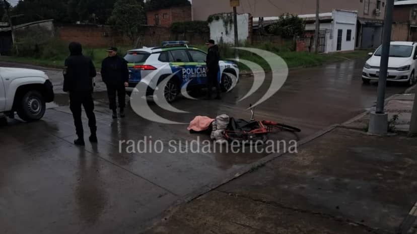 Volvía de realizar compras, se descompensó y murió en plena vía pública