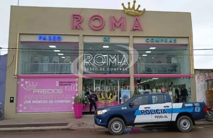 Chaco: allanaron un mayorista de ropa y las casas de sus dueños