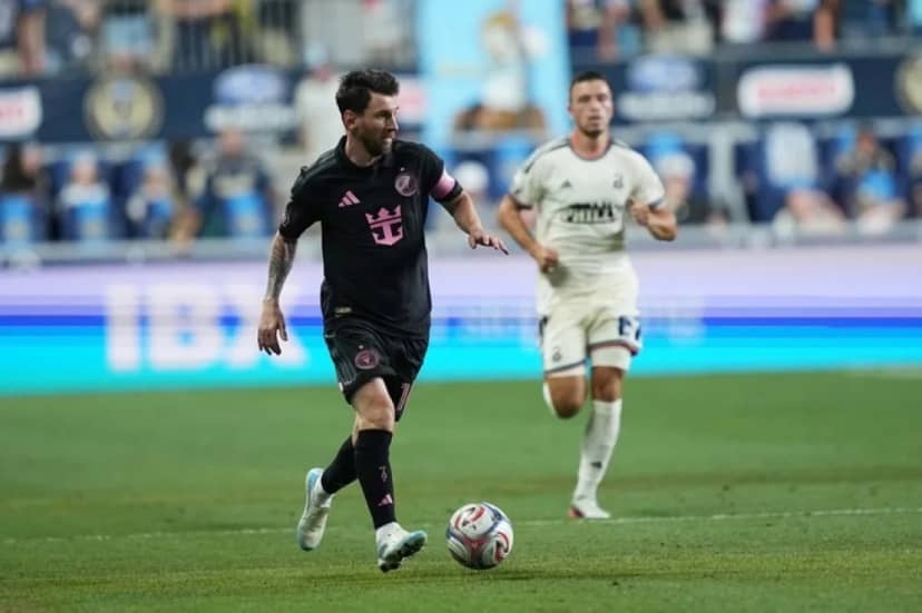 Con un golazo de Messi, el Inter Miami igualó 2-2 ante Philadelphia Union por la MLS