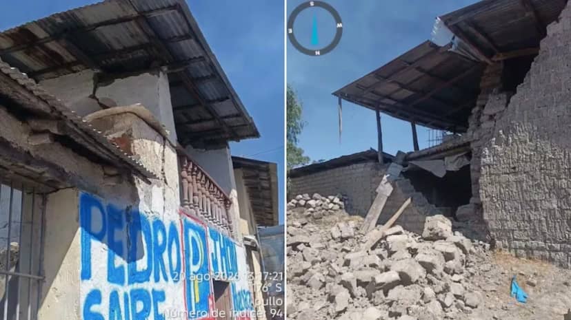 Fotos y videos del fuerte sismo en Perú: alcalde de Parinacochas da detalles de la situación