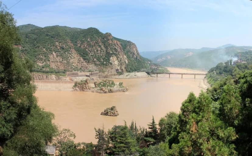 China ha plantado tantos árboles (y ha hecho tantas presas) que el Rio Amarillo está dejando de ser amarillo