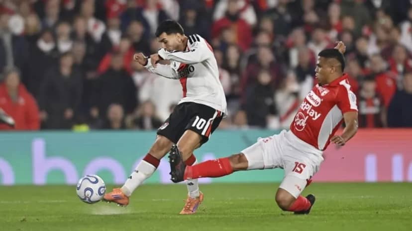 River perdió ante Independiente Santa Fe y quedó fuera de la Sudamericana