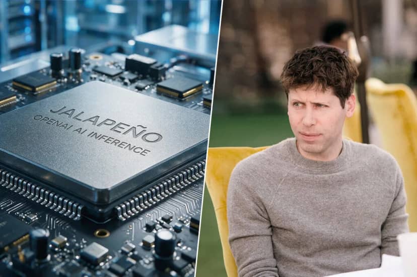 OpenAI ya tiene listo su chip de inferencia. Se llama Jalapeño y ha conseguido algo inesperado: superar a Nvidia
